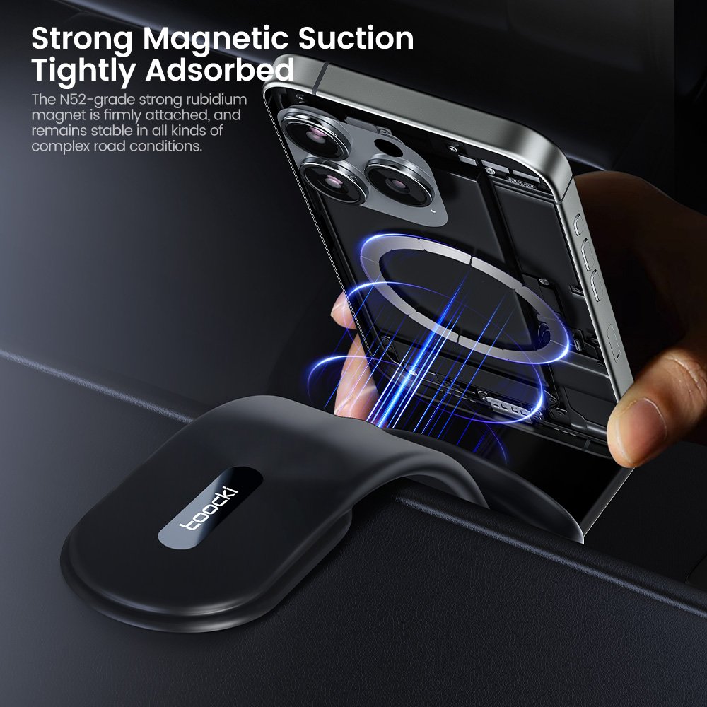 Toocki Top Fashion Car Phone Holder Wireless Charger Magnetic Wireless Charger Car Stand For Car Dashboard