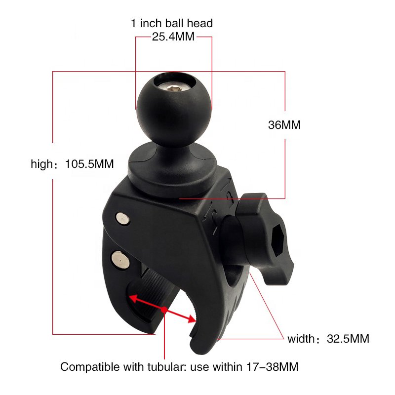 Universal Multi-Purpose Aluminum Flexible Tablet Wall Mount PC Holder Stand for car