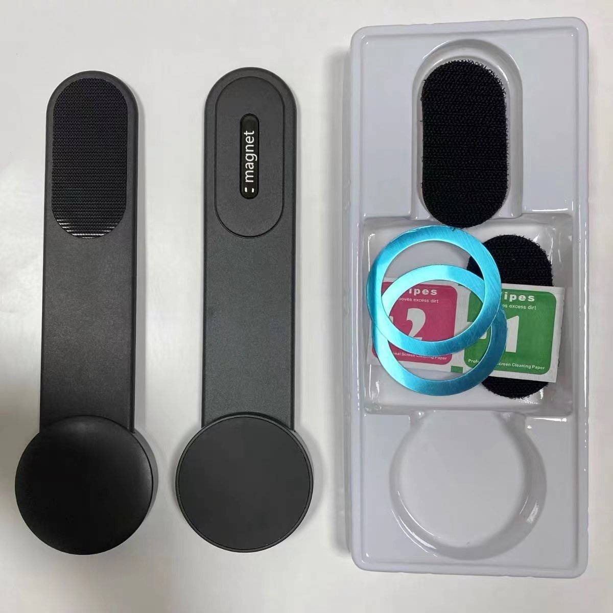 2024 innovative car plate holder magnetic car phone holder 360 rotation magnet phone holder car