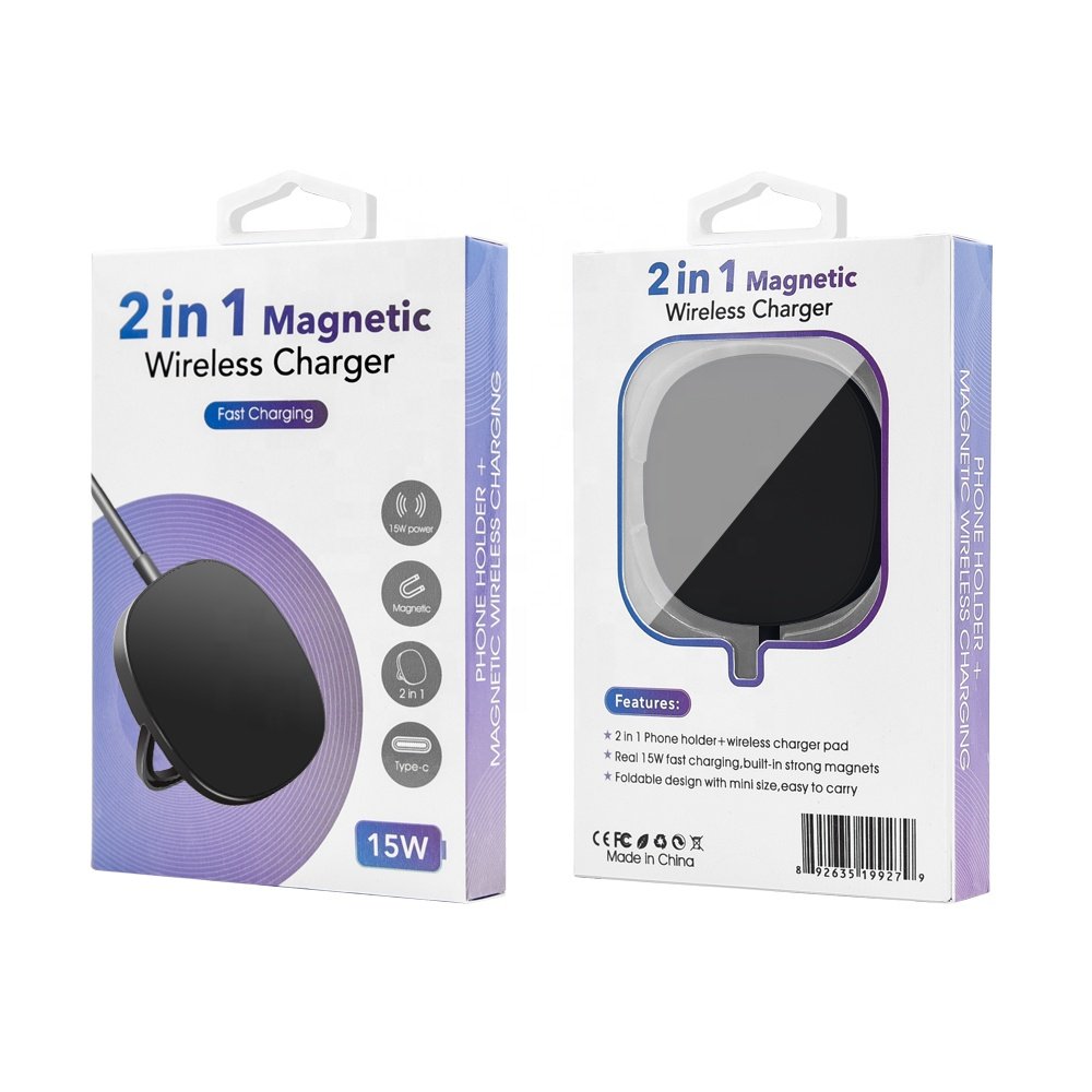 New 15W Fast Wireless Charger Car Mount Air Vent Magnetic Wireless Car Charger For i Phone