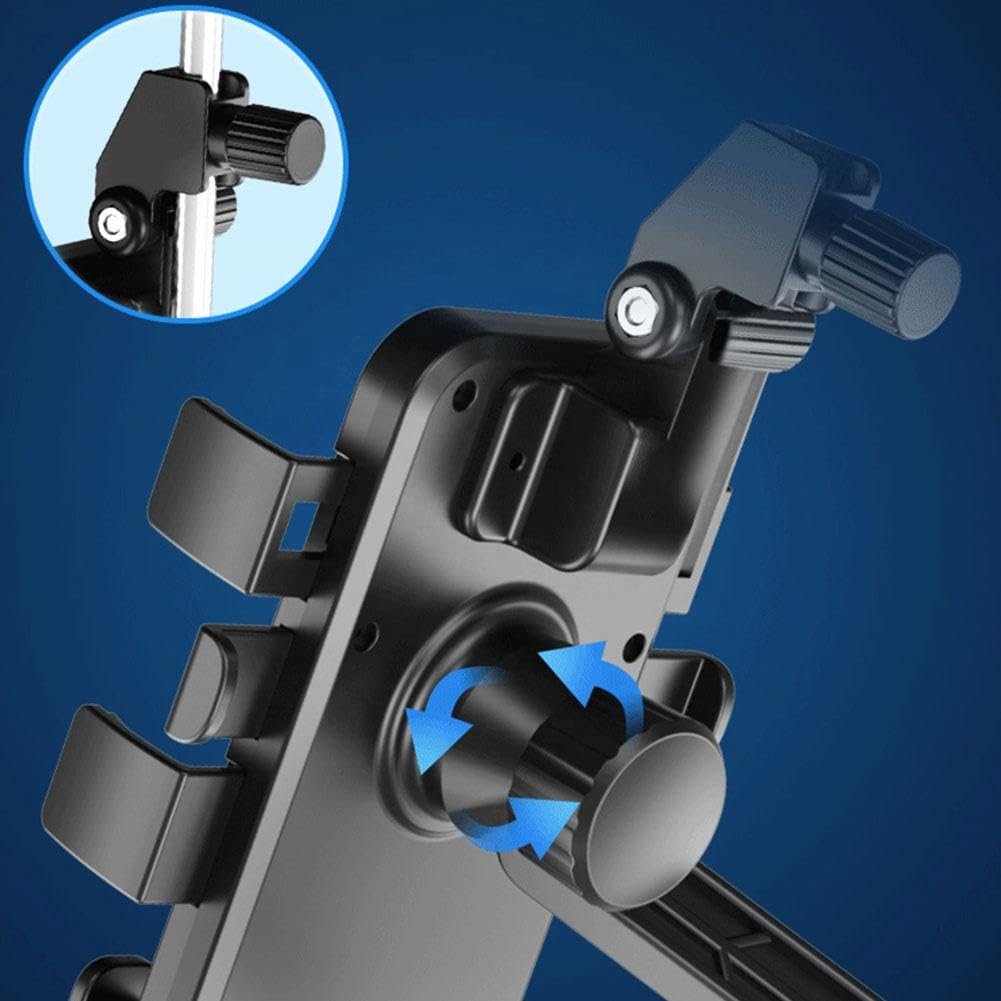 Fashion style ABS material 360 degree rotate bike motorcycle universal phone holder with a umbrella
