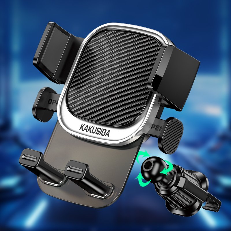 New Arrivals KAKUSIGA Car Phone Holder 360 Rotation Air Vent Universal Cell Phone Holder for Car