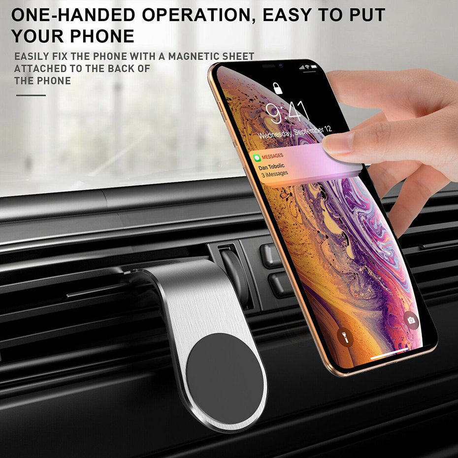 Magnetic Car Phone Holder Stand Air Vent Magnet Car Mount GPS Smartphone Mobile Support In Car Bracket for iPhone Samsung Xiaomi