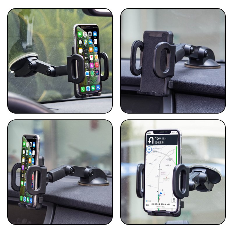 car dashboard windshield wall mount Universal Portable sticky smart phone mount Flexible car phone holder mobile car holder