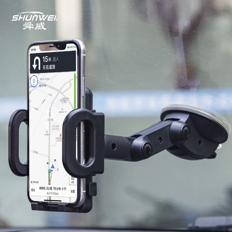 car dashboard windshield wall mount Universal Portable sticky smart phone mount Flexible car phone holder mobile car holder