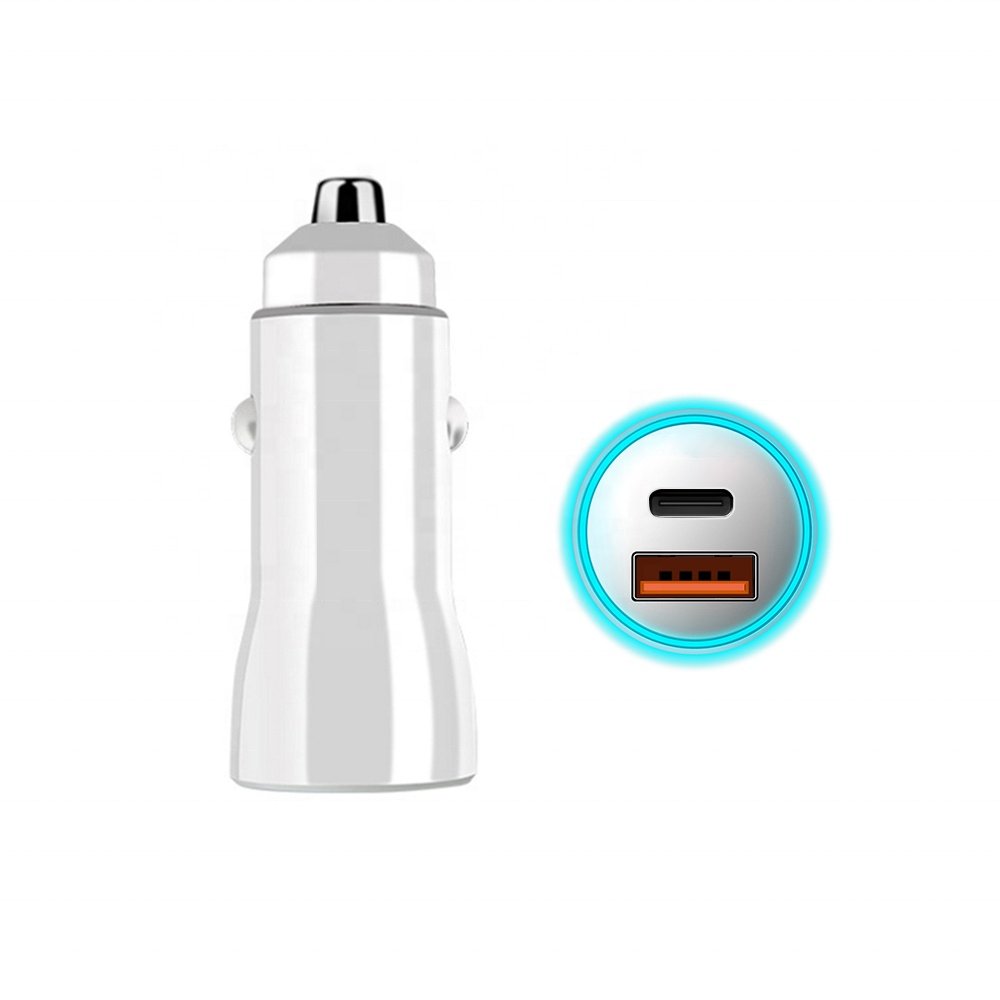 15W Magnetic Wireless Charger Adapter 20W Dual USB Car Charger Type-C PD Fast Charging USB Cable
