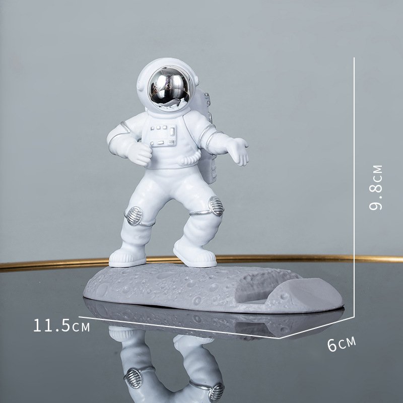 2024 New models mobile phone accessories cute 3d astronaut phone stand for All iphone spaceman phone holder