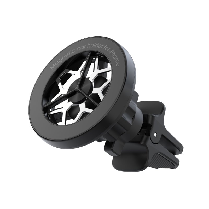 Customized Logo Car Smartphone Holder in Car Air Vent Clip Mount Cell Cellphone Stand Magnetic Car Mobile Phone Holder