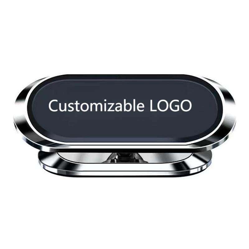 Custom 360 Degree Rotation Adjustable Phone Holder Mobile Phone Mount Magnetic GPS Car Support Stand
