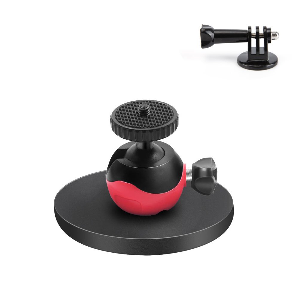 66mm/88mm Magnetic Action Camera Car Mount Car Holder For Insta360onex2 x3 x4/gopro10 11/360 degree Rotation 1/4 screw