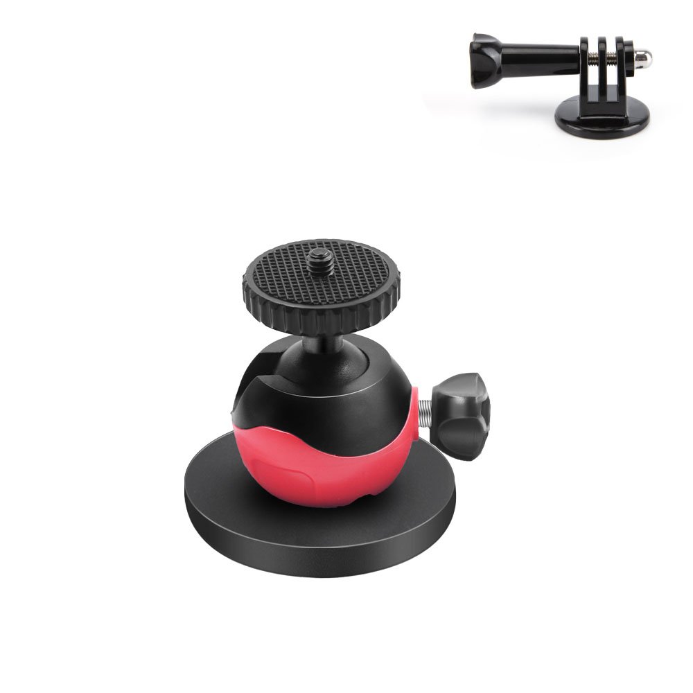 66mm/88mm Magnetic Action Camera Car Mount Car Holder For Insta360onex2 x3 x4/gopro10 11/360 degree Rotation 1/4 screw