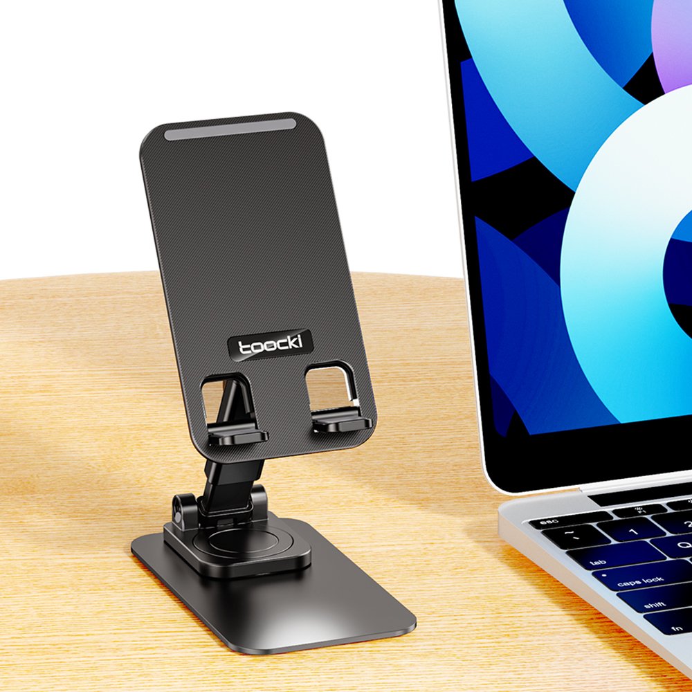 Toocki new product metal +pc desktop phone holder stand mobile phone stand holder wireless charger for phone