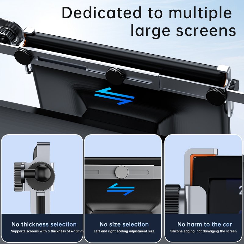 2024 New Products Magnetic Suction Car Holder Brackets Screen Protect Multiple Angle Variations 360 Rotation New Product Qi