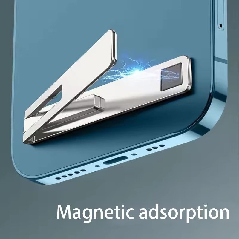 Mobile Phone Ring Mini Aluminum Alloy Holder Invisible Car Stand Portable Desktop Bracket For Cell phone Folding Tablet Mount