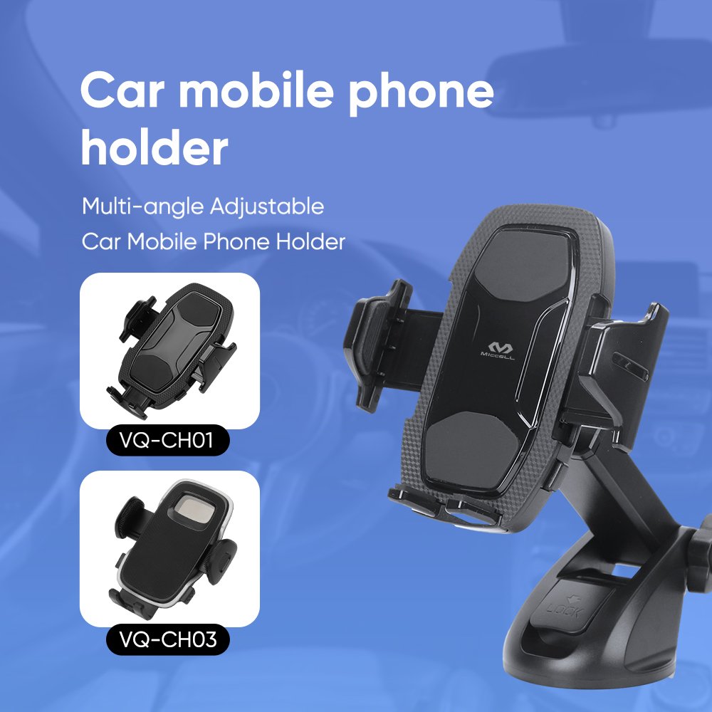 suction cup Car Phone Holder Universal 360 Retractable Phone Holder For Mobile Phone portable waterproof car Holder