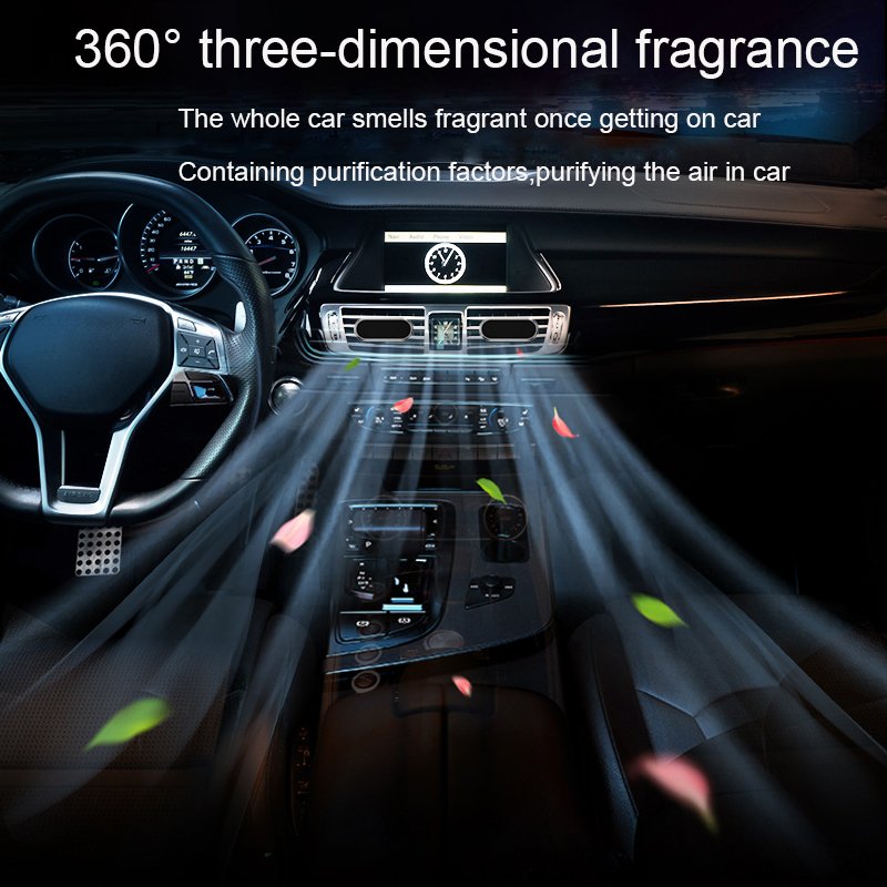 For iPhone For Samsung 2 In 1 Universal Car Air Vent Clip Fragrance Magnetic Phone Holder Perfume Car Air Fresheners Car