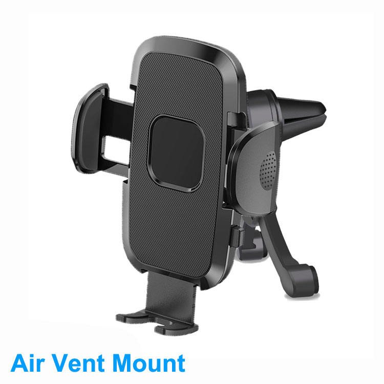 Car Phone Holder Handsfree Suction 360 Degrees Adjustable Air Vent Dashboard Phone Holder For Car For Mobile Phone
