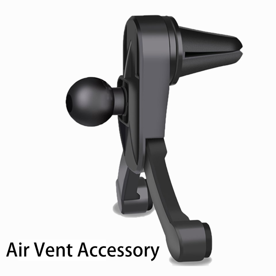Car Phone Holder Handsfree Suction 360 Degrees Adjustable Air Vent Dashboard Phone Holder For Car For Mobile Phone