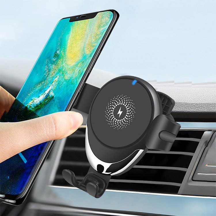 OEM LOGO 15W Smart Magnetics Car Air Outlet Bracket Mobile Phone Holder Car Charger Vent Hold Adapter Cellphone Accessories