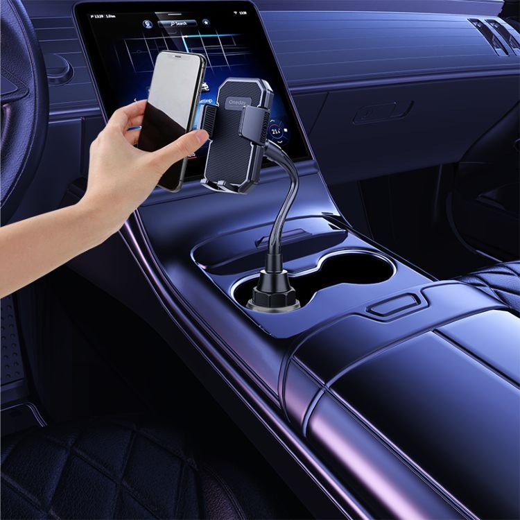 2024 New Arrivals Oneday EH07 Cup hole car holder 360 Degree Rotation Flexible Mount Universal Gooseneck Car Cup Phone Holder