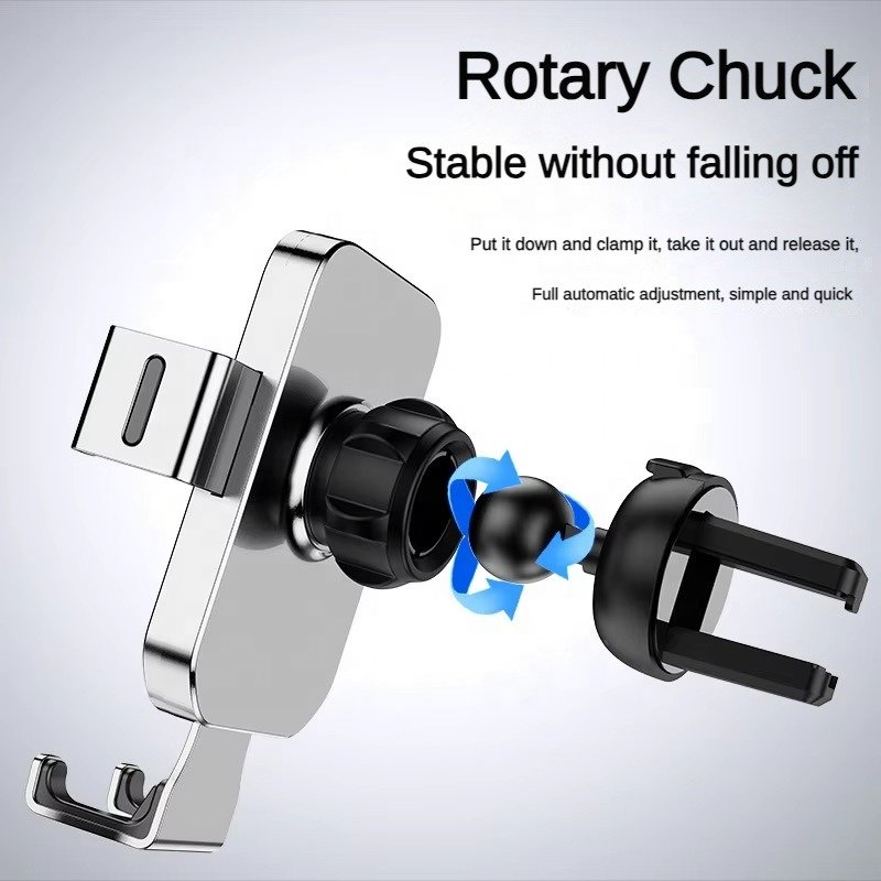 Yipin 2024 New Arrivals Universal 360 Rotation car holder Air Vent Mobile Stand Car Phone Holders For Car Mount