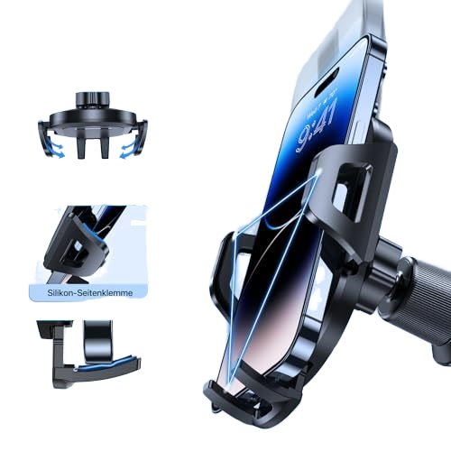 Car Dashboard Windshield Air Vent Mounted Phone Stand Clip Universal Suction 360 Degree Rotate