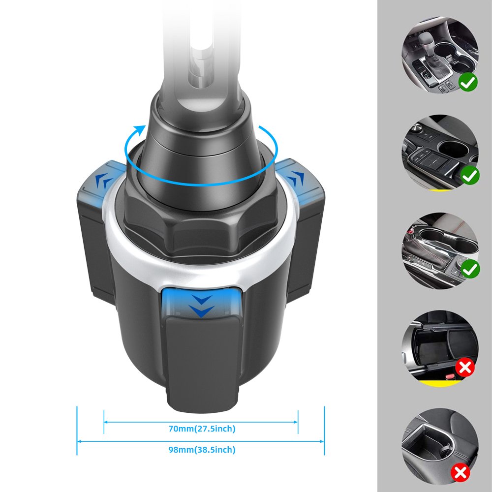Tablet Car Holder For ipad Multifunctional Mobile Tablet Cell Phone Holder For Car Universal Car Cup Holder For Mobile Accessory