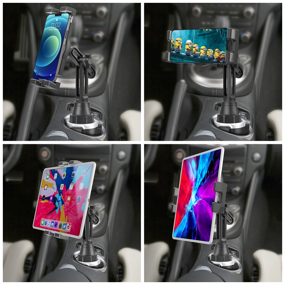 Tablet Car Holder For ipad Multifunctional Mobile Tablet Cell Phone Holder For Car Universal Car Cup Holder For Mobile Accessory