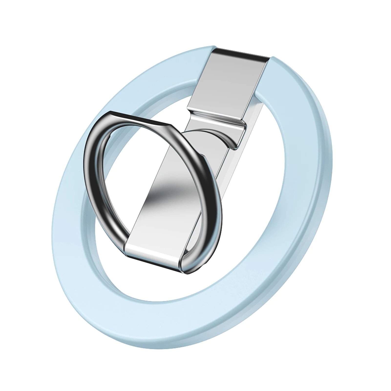 Magnetic Mobile Phone Ring Holder for Magsafe Stand Car Phone Accessories for iPhone 12 13 14 15 Magnet Finger Ring Grip Mount