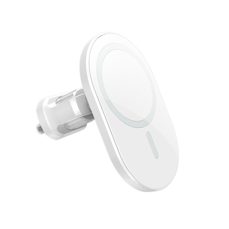 Magnetic 15w Wireless Charging Stand Mobile Phone Magnet Holder Mount And Fast FCC Wireless Car Charger