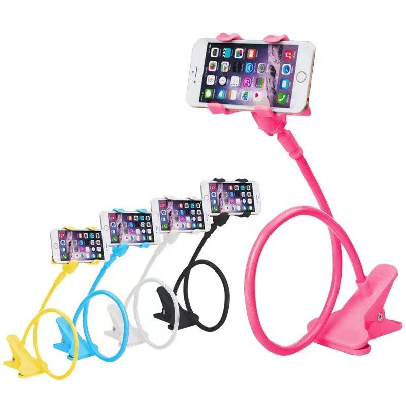 360 Degrees Rotating Desktop Tablet Clamp Mounting Lazy bed Sofa Car Long Arm Mobile Phone Holder