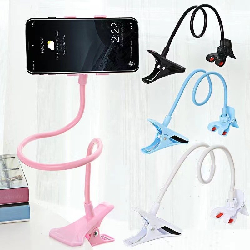 360 Degrees Rotating Desktop Tablet Clamp Mounting Lazy bed Sofa Car Long Arm Mobile Phone Holder