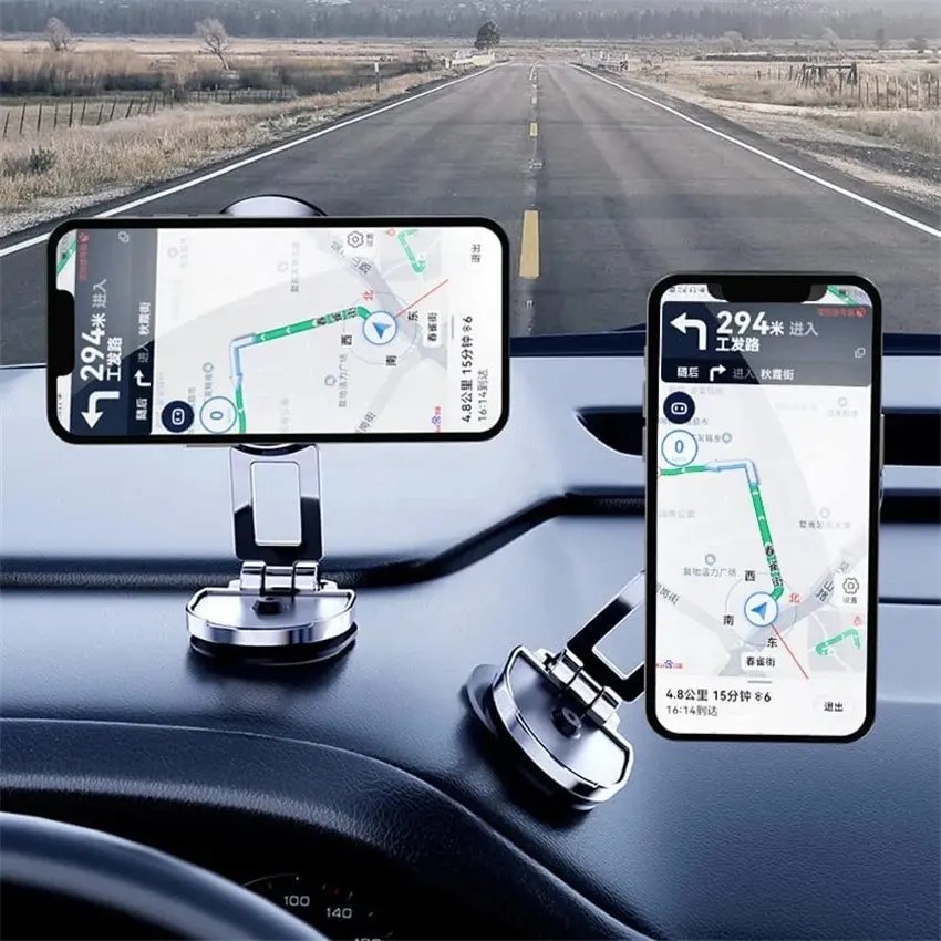 2024 Magnetic Car Phone Holder Strong Magnetic Anti-slip dashboard holder Magnet Smartphone Mobile Stand Cell GPS For iPhone 15