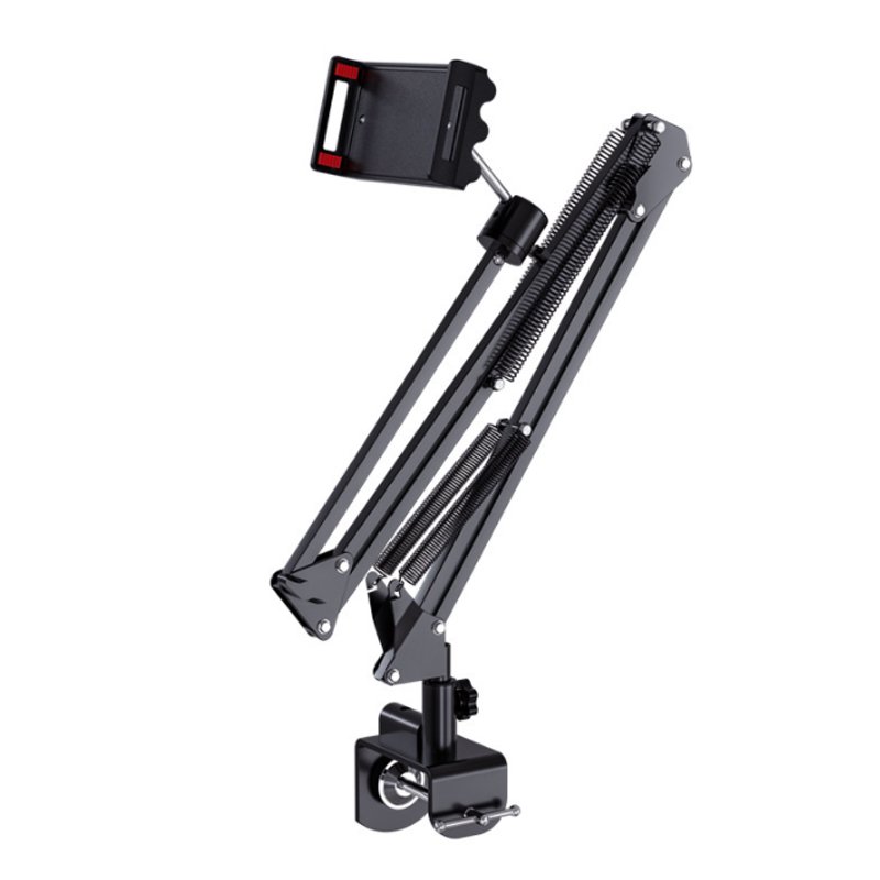 Retractable Hidden Bedside Phone Tablet Holder 360 Rotating Flexible Desktop Phone Mount Lazy Bracket Bed Desk Tablet Stand