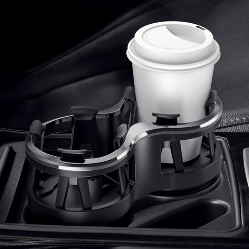 Double Car Drink Holder Bottle Cup Water Bottle Mount Stand Coffee Drinks Cup Holder