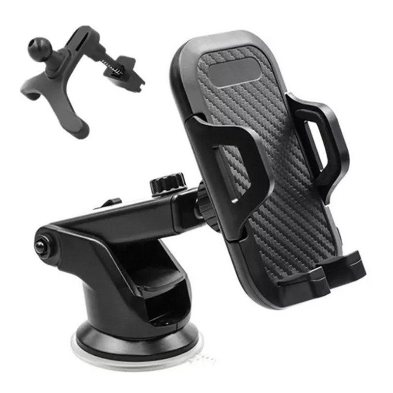 2 in 1 Universal Car Air Vent Phone Holder Cradle High Quality Car Dashboard Mount Phone Holder for Mobile Phone