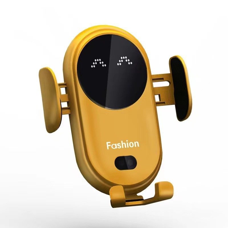 15W Automatic Clamping Wireless Fast Charging Airvent Phone Holder Mount Car Wireless Charger