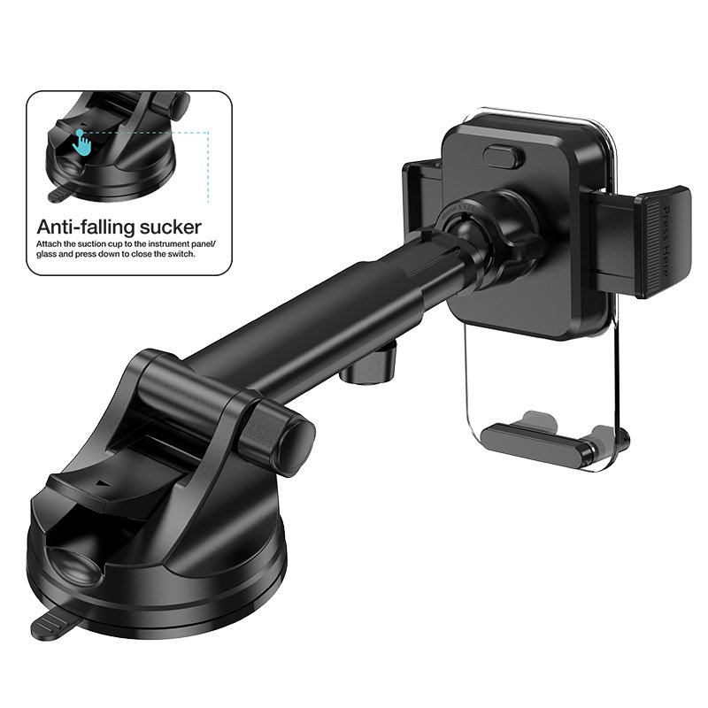 15W 2024 New Arrival Qi Car Wireless Charger 360 Degree Rotation Intelligent Fast Wireless Charging Car Mount Phone Holder