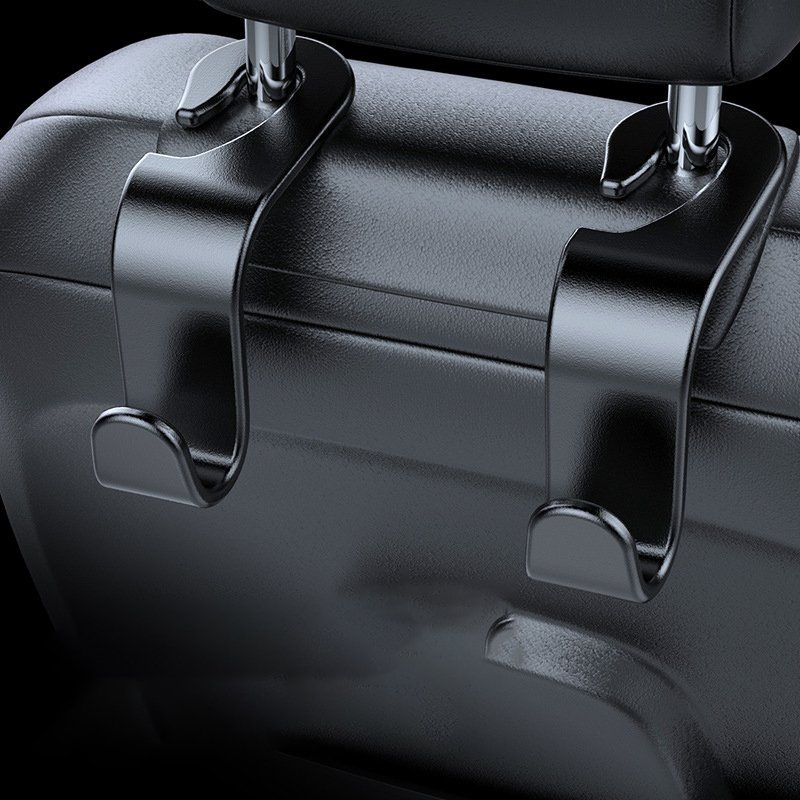 2Pcs Universal Auto Seat Headrest Hook Storage Hanger Car Vehicle Back Seat Organizer Holder Car Interior Accessories