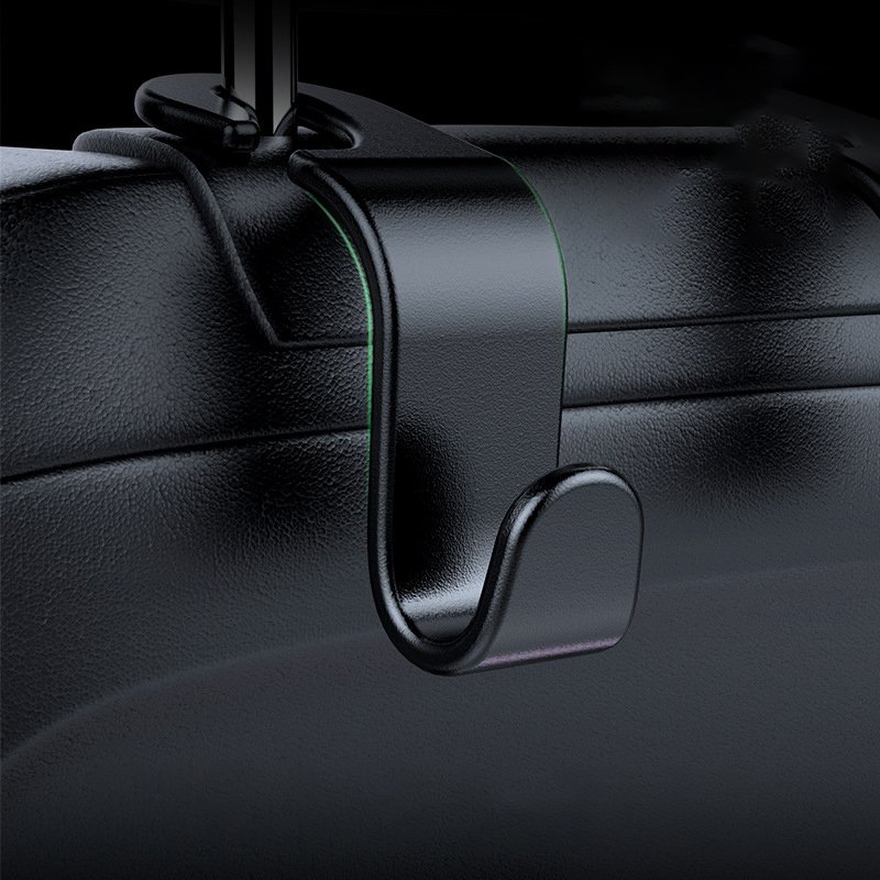 2Pcs Universal Auto Seat Headrest Hook Storage Hanger Car Vehicle Back Seat Organizer Holder Car Interior Accessories
