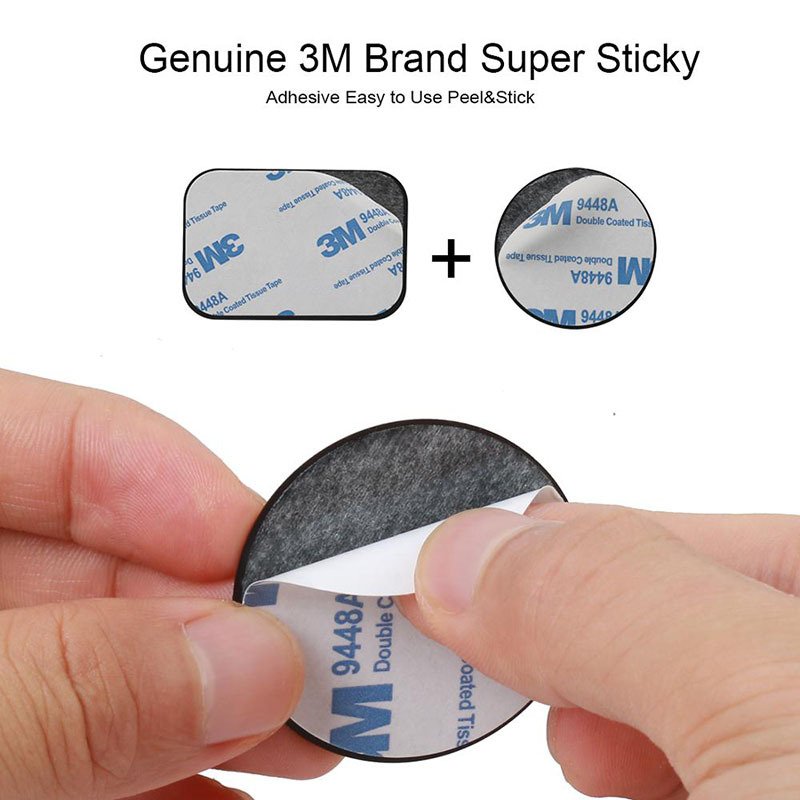 Metal Plate Round For Magnet Car Phone Iron Sheet Sticker For Magnetic Mobile Phone Holder Car Stand Mount