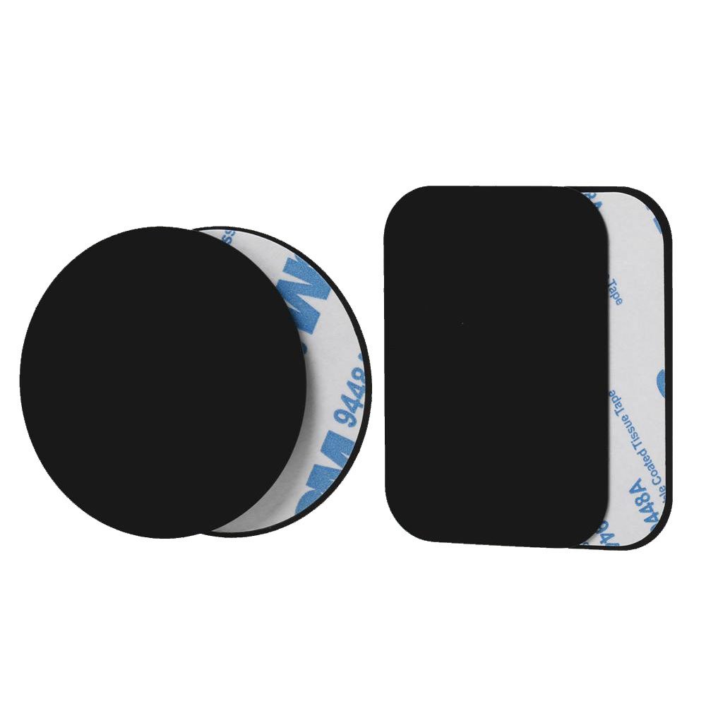 Metal Plate Round For Magnet Car Phone Iron Sheet Sticker For Magnetic Mobile Phone Holder Car Stand Mount