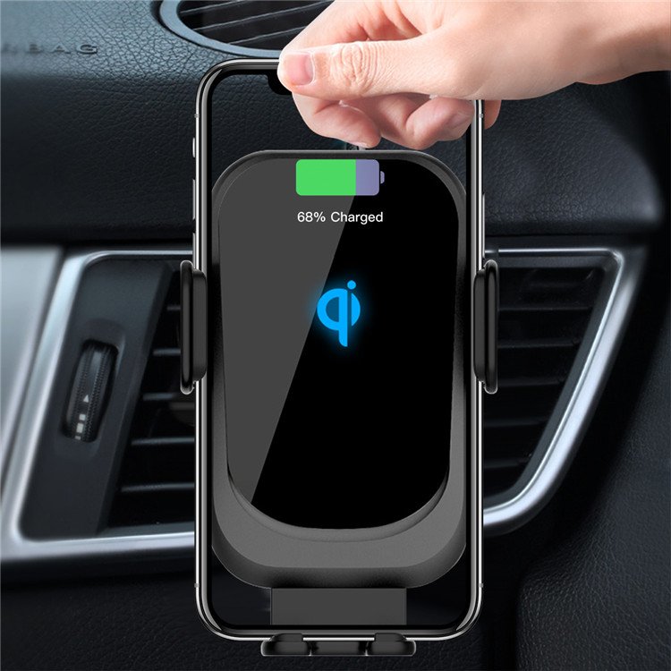 15W Car qi charger wireless charging cellphone charging qi fast wireless car holder portable qi wireless charger in factory