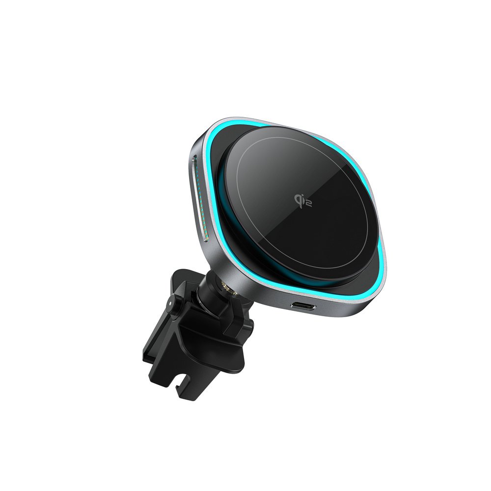 Hot selling car wireless charger phone stand fast universal wireless Station Magnetic Mobile Phone Holder