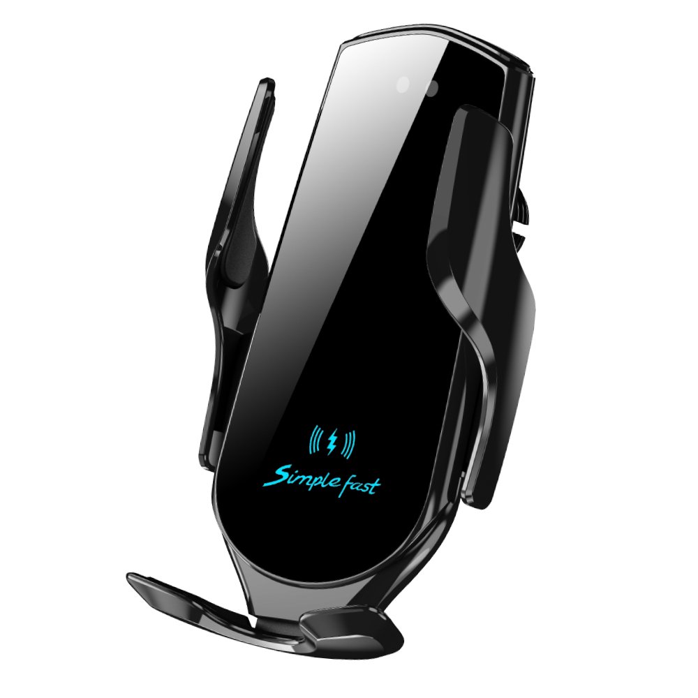 Universal Auto Clamping Car Wireless Charger For Iphone Samsung Huawei Gravity Car Phone Holder Stand Air Vent Mount Bracket