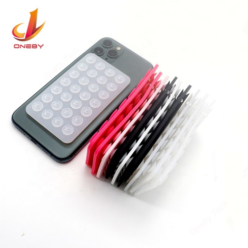 logo cup anti slip suction silicone mount flexible airplane wall cell stand mobile phone holders for phone bed bogg bag