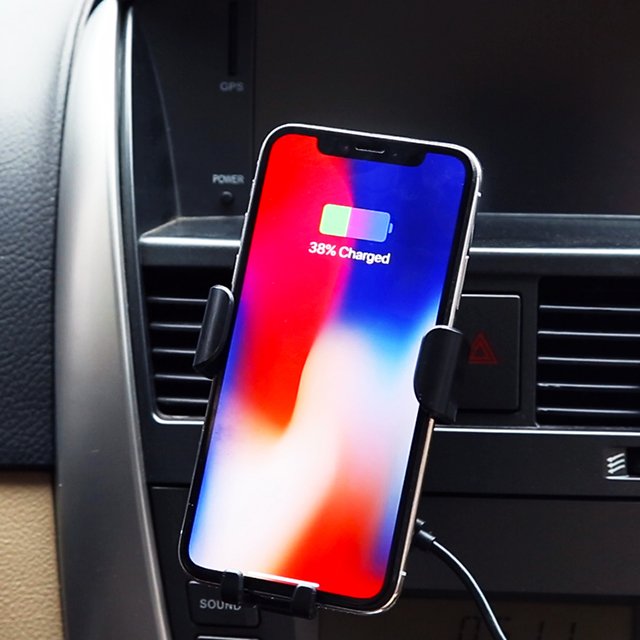 trending products 2024 new arrivals Q12 Wireless car charger fast charging 10W car holder Car Wireless Charger for iPhone