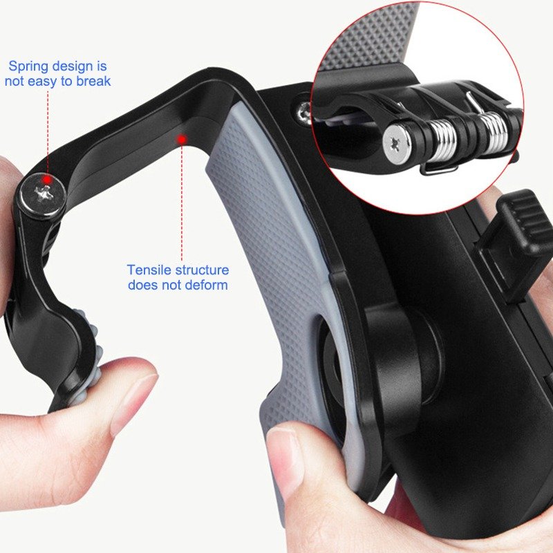 Multifunctional Rearview Mirror Foldable Dashboard GPS Holder 360 Degree Rotation Car Mobile Phone Holder for Car