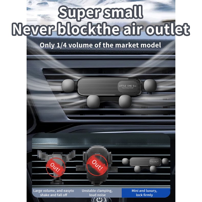 Phone Holder Car Air Vent Clip Mount Magnetic Mobile Phone Bracket Cell Stand Car Holder Phone Magnetic For Car