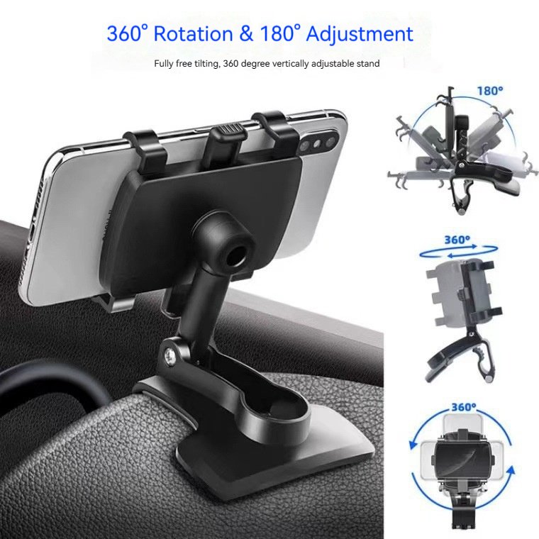 "2024 New Car Navigation Cell Phone Holder Gravity Car Phone Holder Dashboard Car Mount Shockproof Cell Phone Holder "